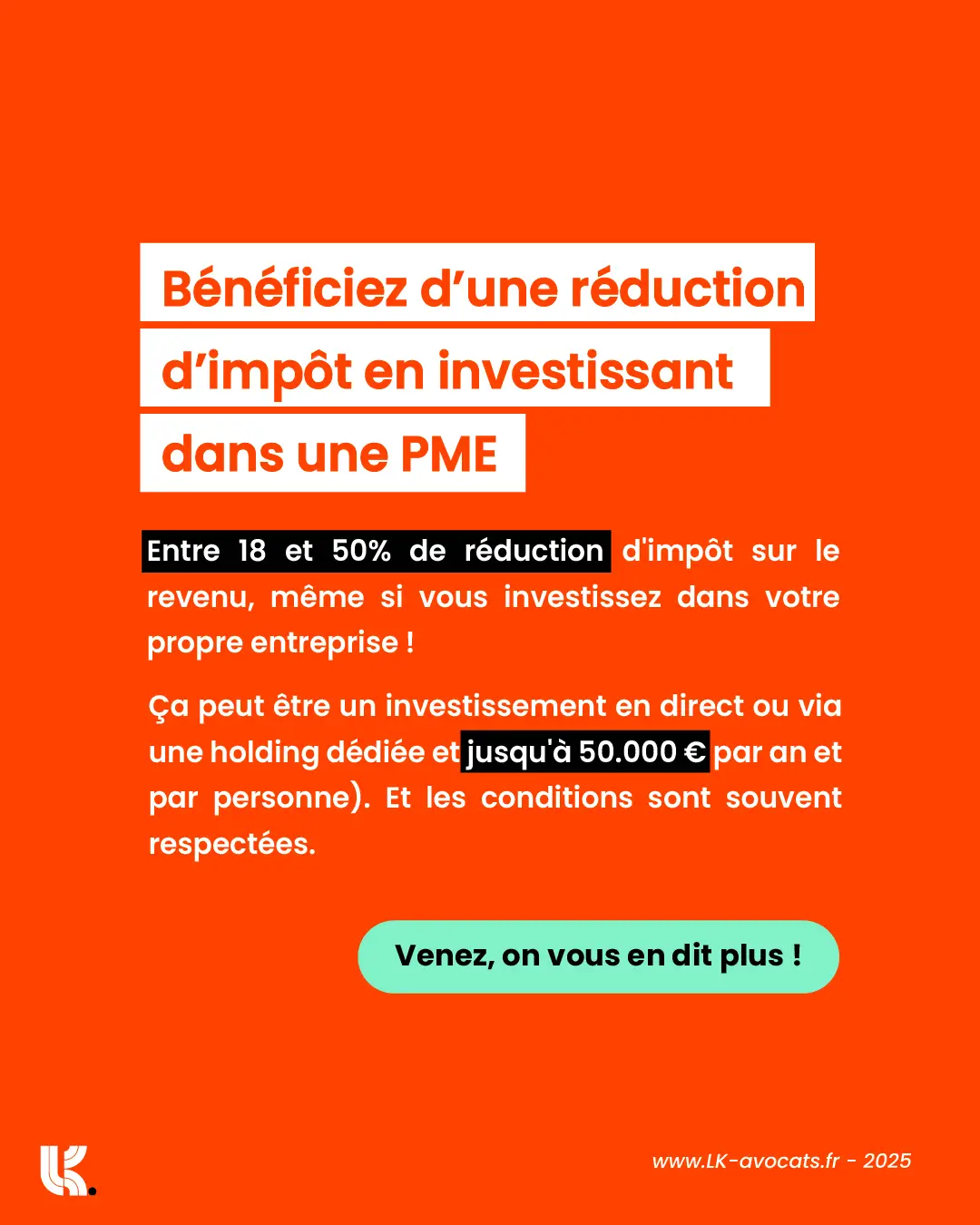 Visuel du LK'alendrier du mois de mai : les tips
