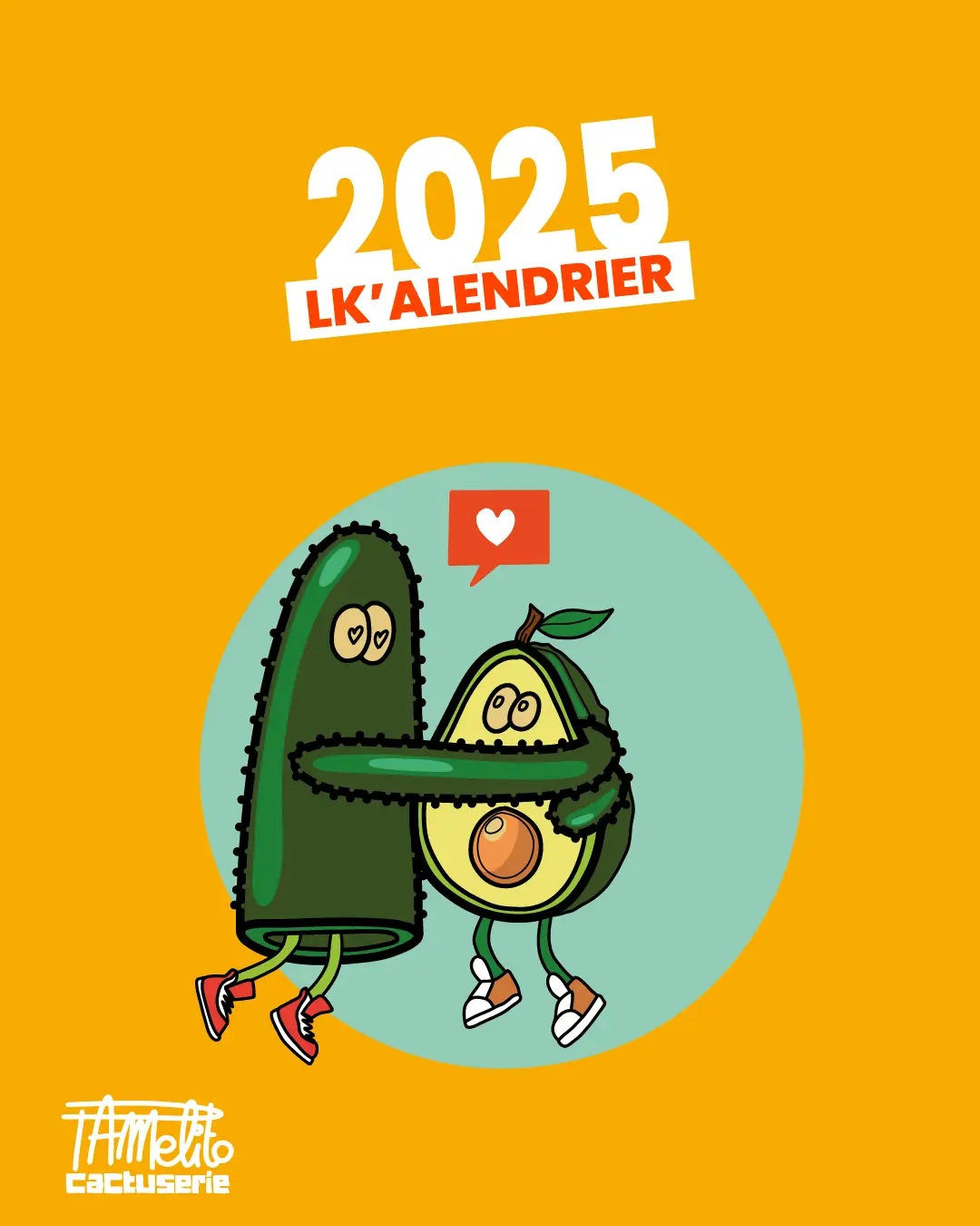 Illustration pour le LK'alendrier du mois de juin en collaboration avec Pamelito